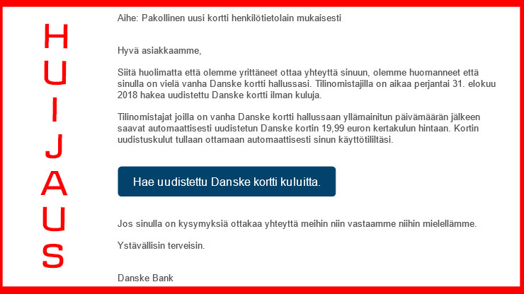 Verkkopankki Danske Bank