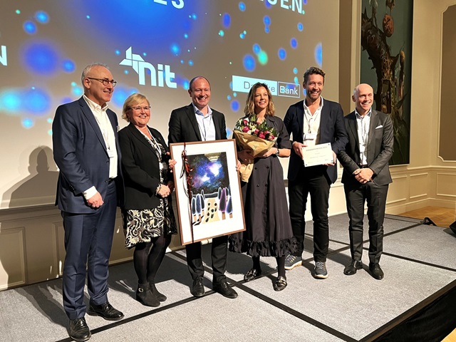 Juryen og vinnere av Eiendomsprisen 2023. Bilde fra Norion.no